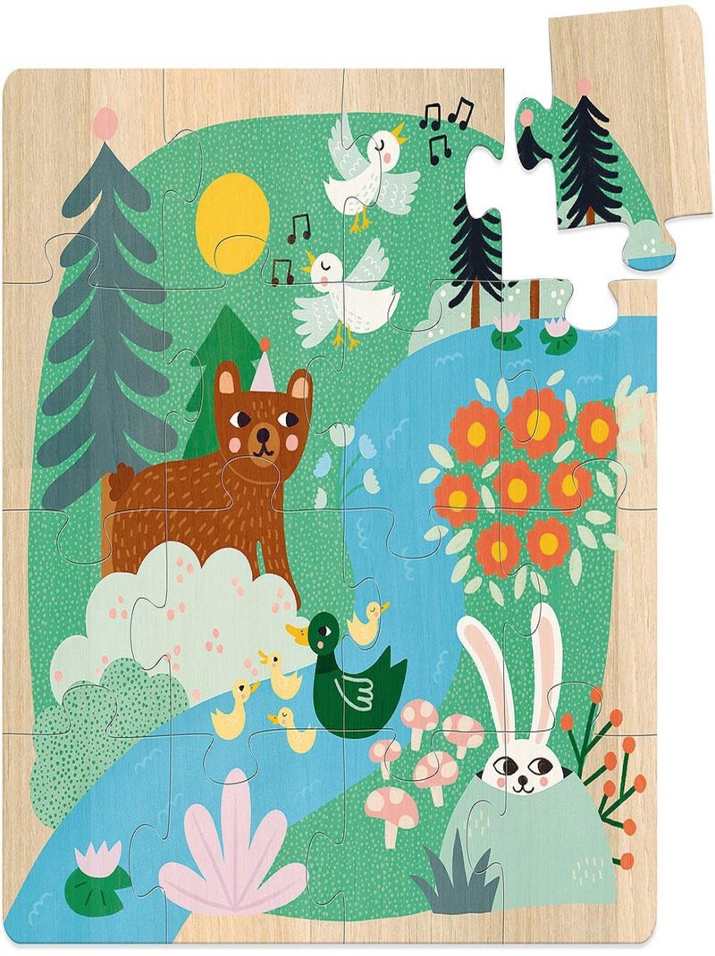 3 puzzles Animaux du monde N/A - Kiabi
