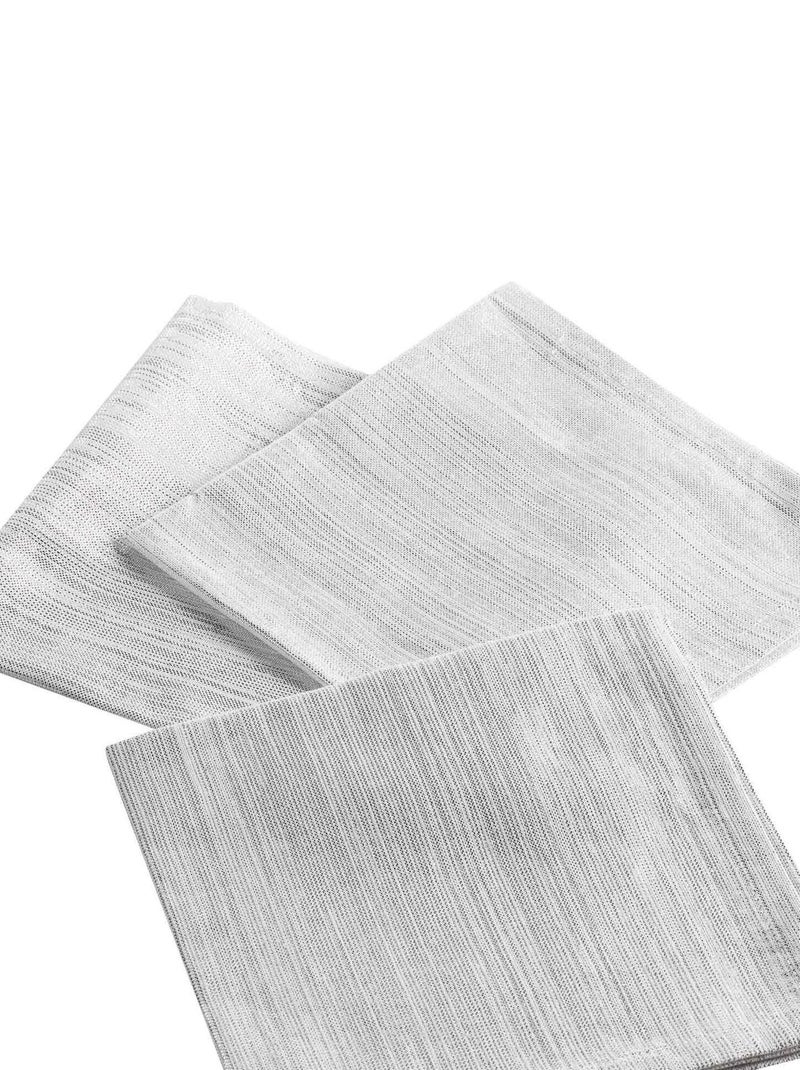 3 Serviettes de table Elégance Rose Rose - Kiabi