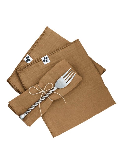 3 Serviettes de table Gaia - Kiabi