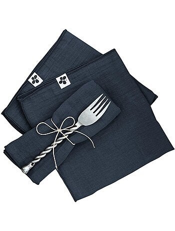 3 Serviettes de table Gaia