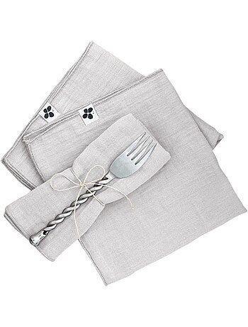 3 Serviettes de table Gaia