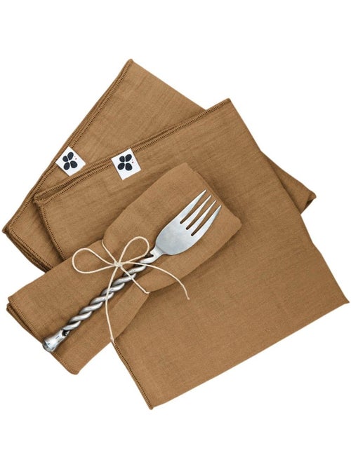 3 Serviettes de table Gaia - Kiabi