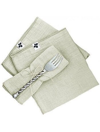 3 Serviettes de table Gaia