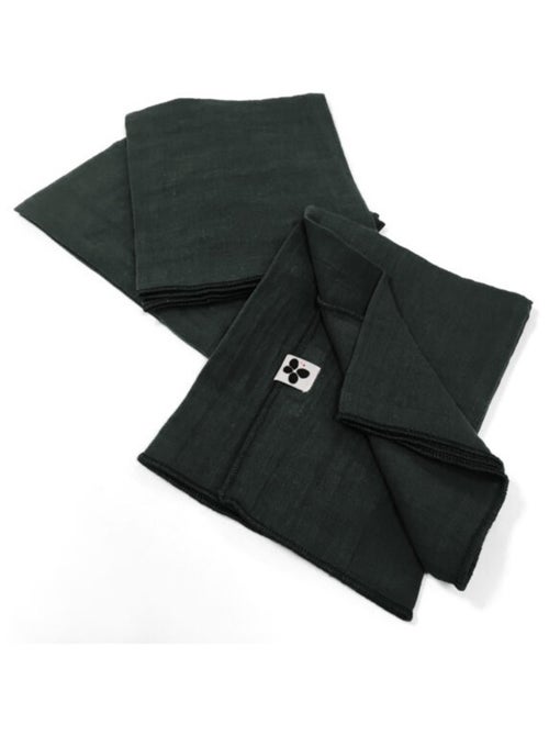 3 Serviettes de table Gaia - Kiabi 3 Serviettes de table Gaia - Kiabi