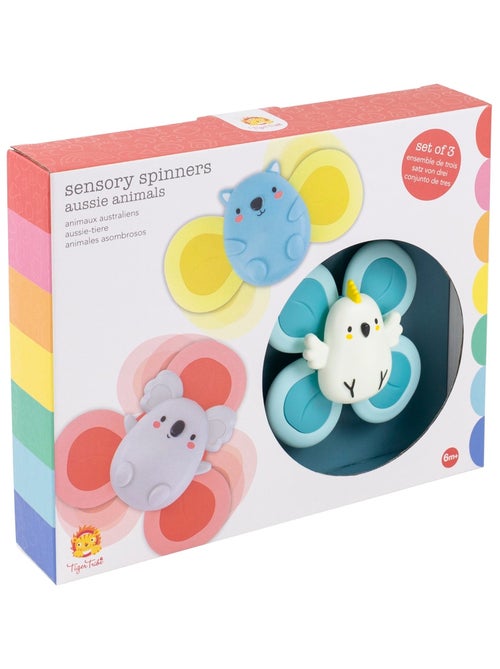 3 Spinners sensoriels animaux - Kiabi
