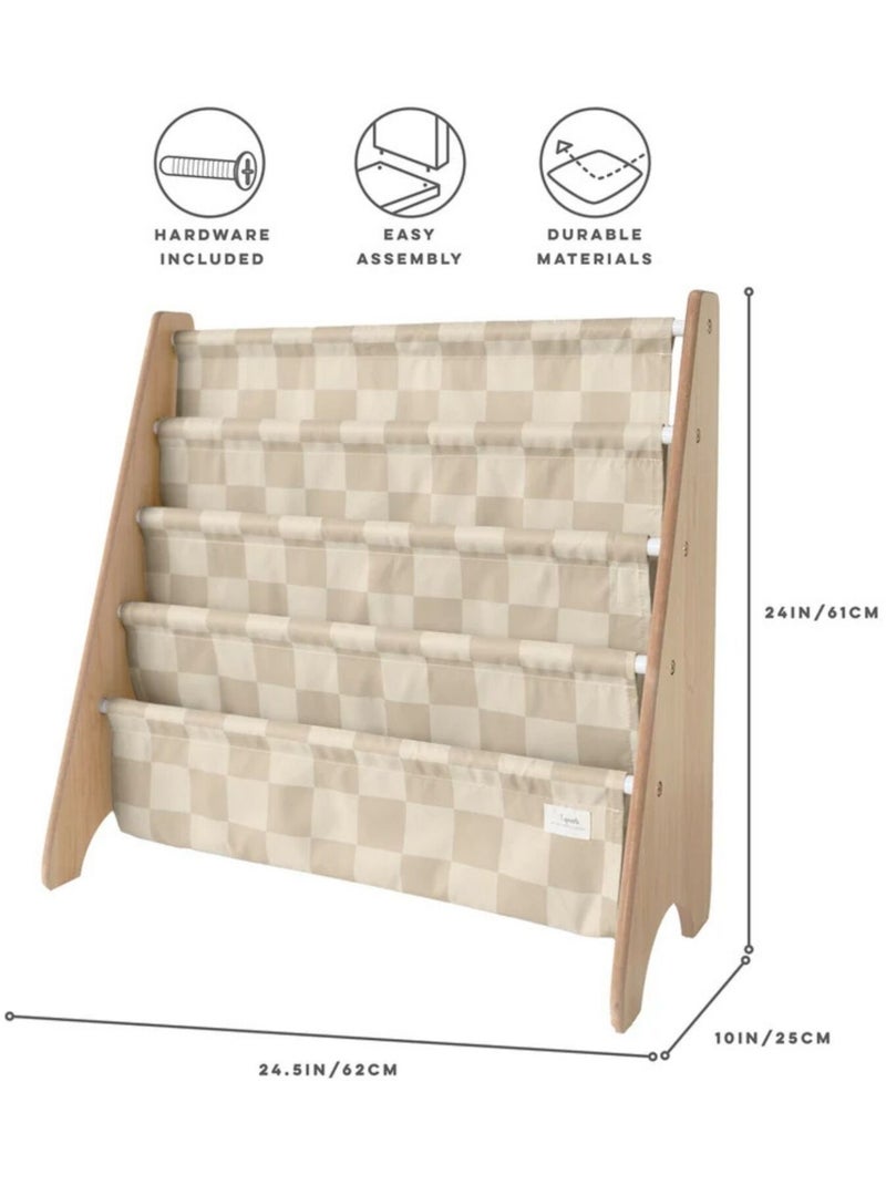 3 sprouts - Bibliothèque en tissu Beige - Kiabi