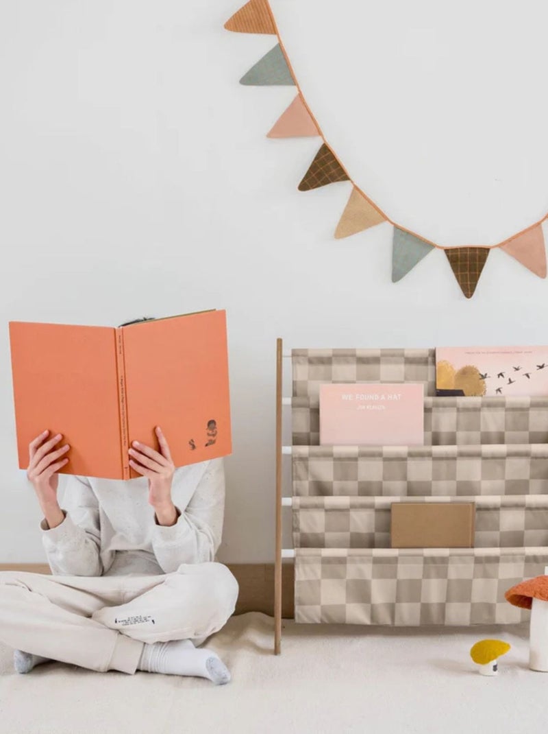 3 sprouts - Bibliothèque en tissu Beige - Kiabi