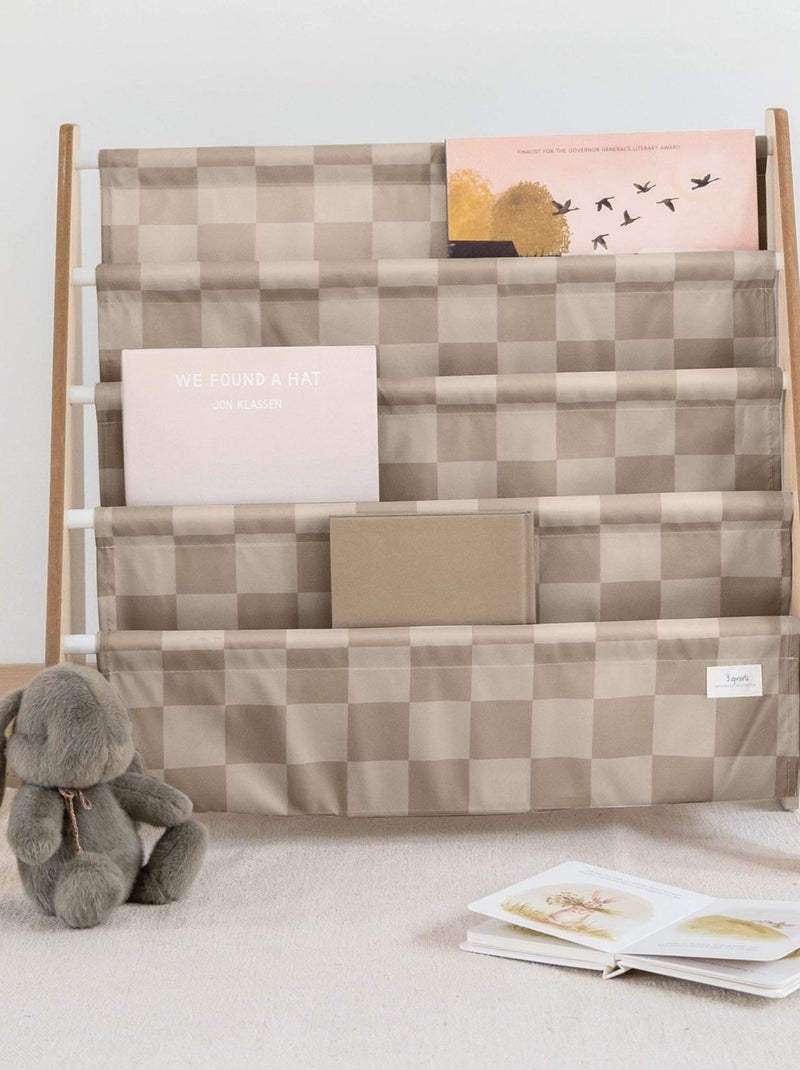 3 sprouts - Bibliothèque en tissu Beige - Kiabi