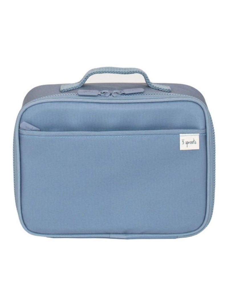 3 sprouts - Lunch bag en tissu recyclé Bleu - Kiabi
