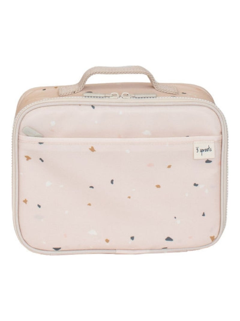 3 sprouts - Lunch bag en tissu recyclé Rose - Kiabi