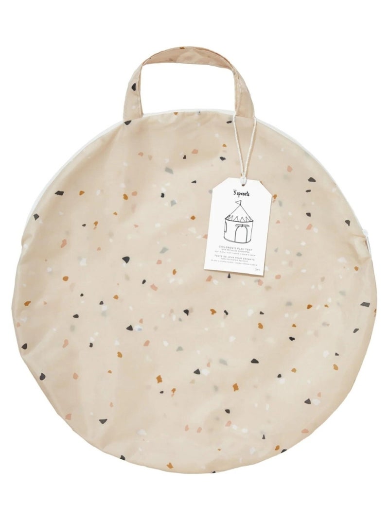 3 sprouts - Tente en tissu recyclé Beige - Kiabi