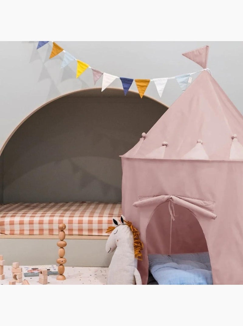 3 sprouts - Tente en tissu recyclé Rose - Kiabi