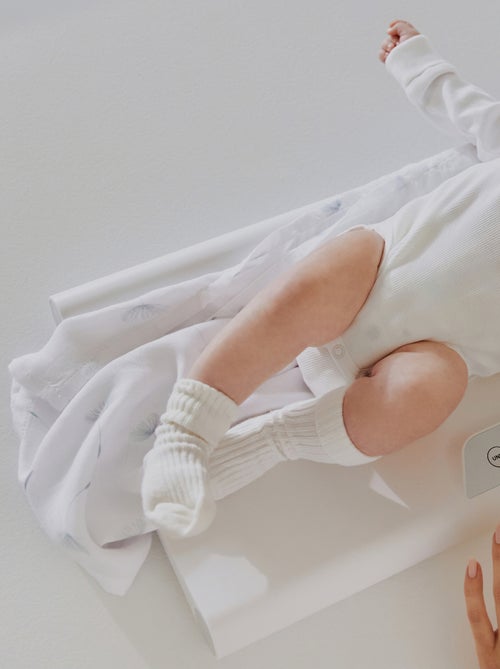 3 x Langes coton bébé en bambou naturel LIONELO - 70x70 cm - Antibactériens - Kiabi