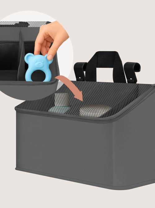 3 x Organisateur suspendu pour lit bébé LIONELO - Ranger les couches - Panier - Kiabi