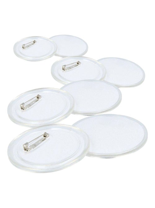 30 badges à personnaliser Ø 6 cm - Artemio - Kiabi