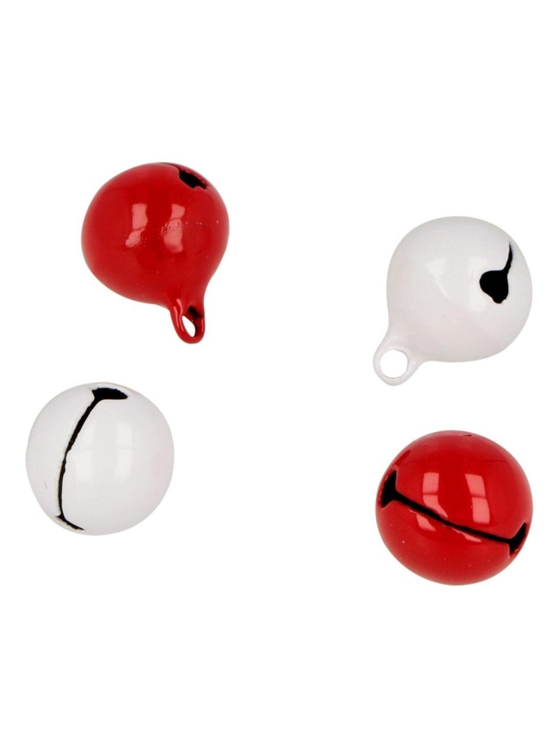 30 grelots blancs et rouges - Artemio Rouge - Kiabi