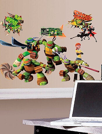 30 Stickers Club Tortues Ninja Nickelodeon
