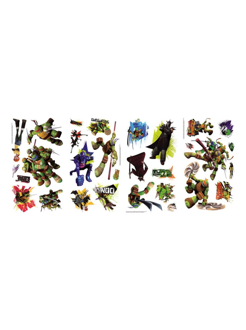 30 Stickers Club Tortues Ninja Nickelodeon Multicolore - Kiabi
