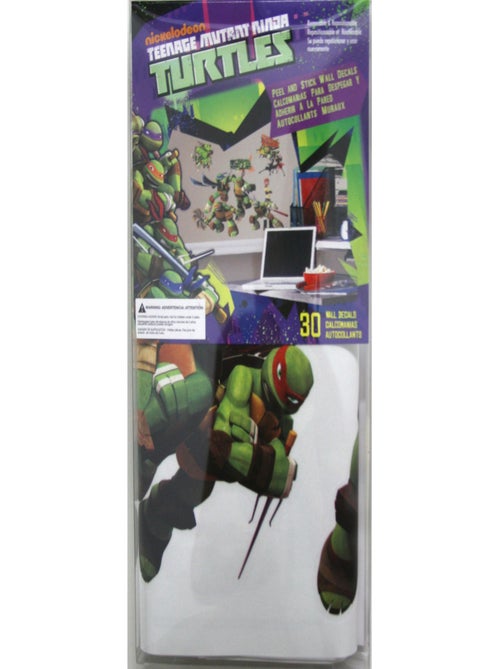 30 Stickers Club Tortues Ninja Nickelodeon - Kiabi