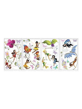 30 Stickers Fée Clochette La Vallée du printemps Disney fairies