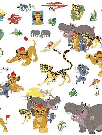 30 Stickers Kion La Garde du Roi Lion Disney