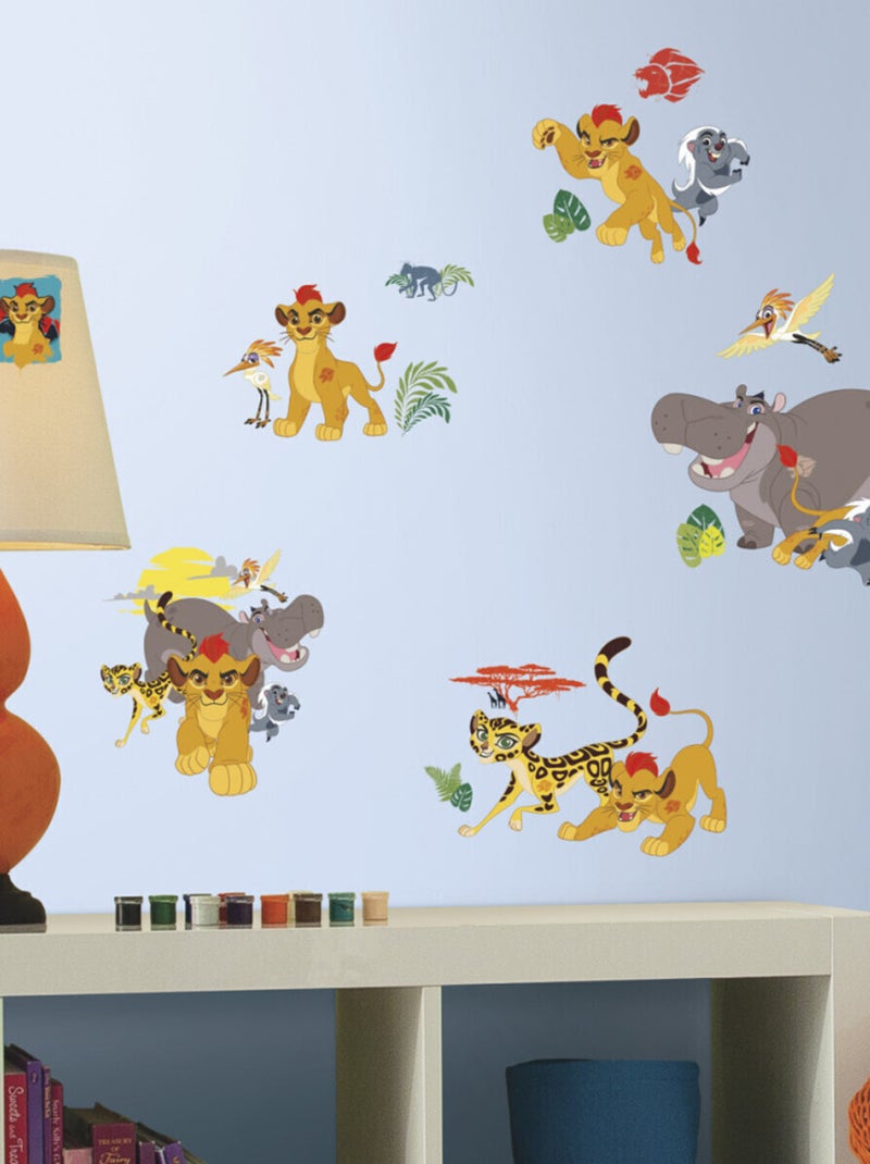30 Stickers Kion La Garde du Roi Lion Disney Multicolore - Kiabi
