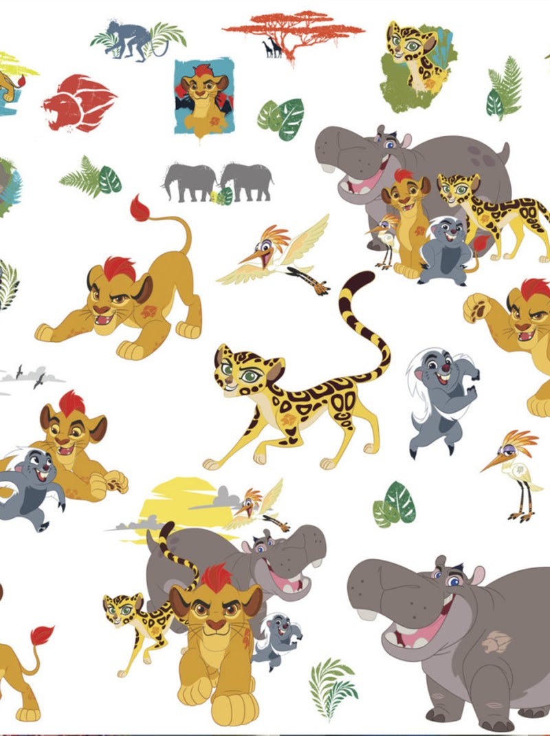 30 Stickers Kion La Garde du Roi Lion Disney Multicolore - Kiabi