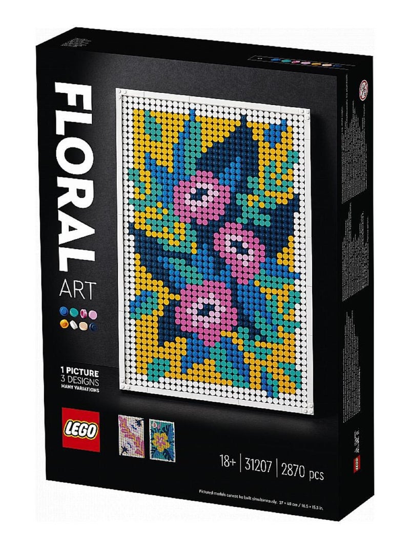 31207  Tableau Art Floral N/A - Kiabi