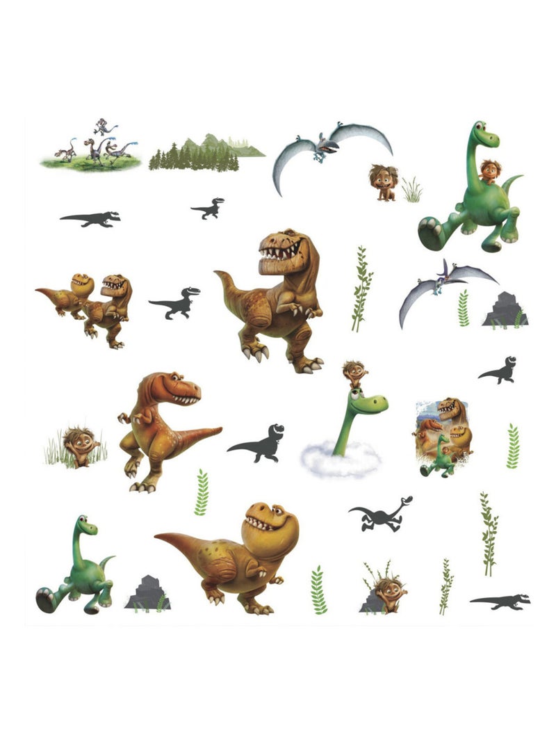32 Stickers personnages Le Voyage d'Arlo Disney Multicolore - Kiabi