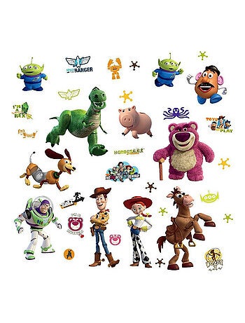 34 Stickers Toy Story 3 Disney