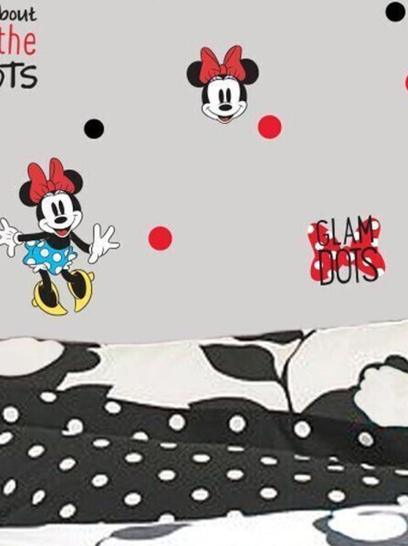 35 Stickers géant Minnie Mouse Rockin' my Dots Disney Rose - Kiabi