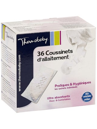 36 coussinets d'allaitement jetables