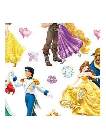 36 Stickers géant Prince et Princesse Disney