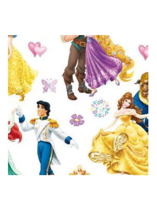 36 Stickers géant Prince et Princesse Disney - Kiabi