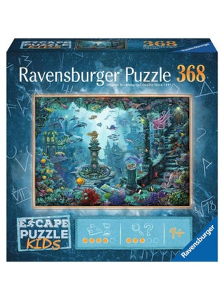 368 Pcs escape puzzle Au royaume sous marin