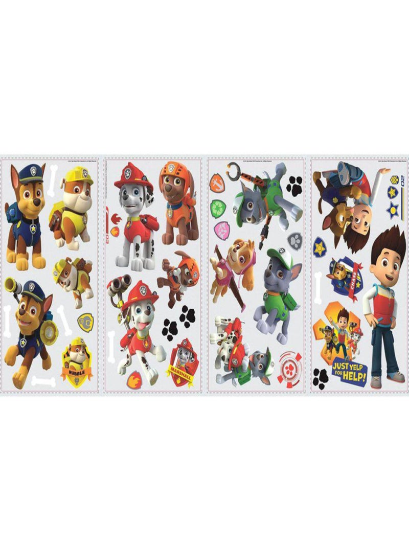 37 Stickers personnages Pat' Patrouille Multicolore - Kiabi