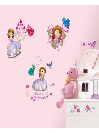 37 Stickers Princesse Sofia Disney