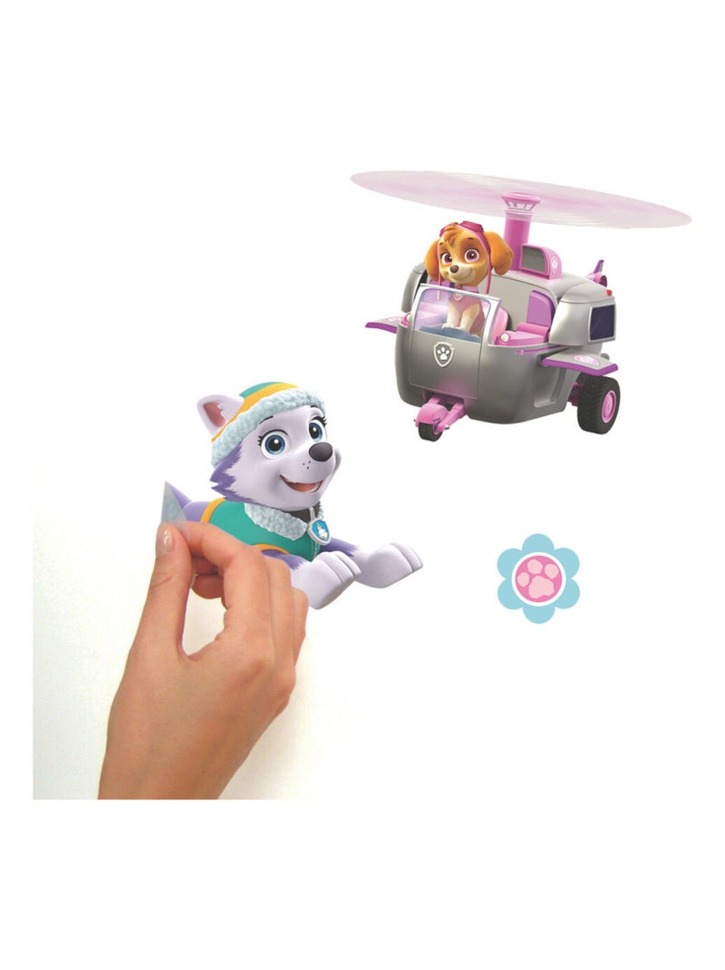 37 Stickers Stella & Everest Pat' Patrouille Multicolore - Kiabi