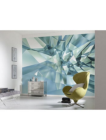 3D Crystal Cave Photo murale Diamant Scintillant - 368 x 254 cm