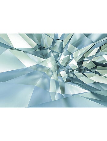 3D Crystal Cave Photo murale Diamant Scintillant - 368 x 254 cm