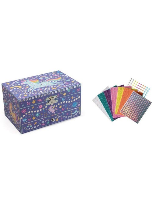 3D Mosaïques - SYCOMORE - Stick'N Fun - Boîte à musique Licorne - Dès 5 ans - Kiabi