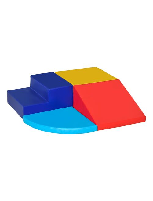 4 blocs de construction en mousse XL - modules de motricité EPE PU multicolore - Kiabi