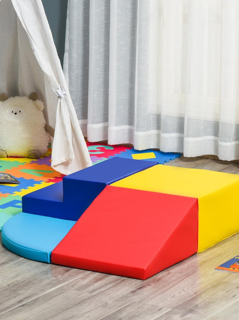 4 blocs de construction en mousse XL Multicolore - Kiabi