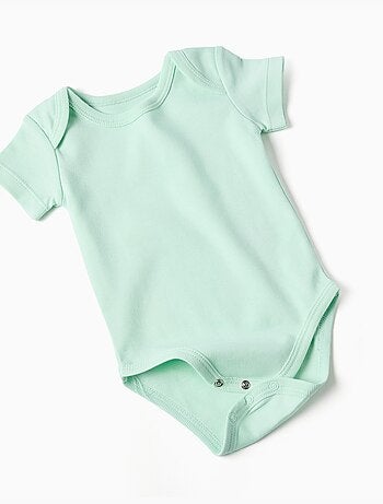 4 bodies en coton avec motif de fraise