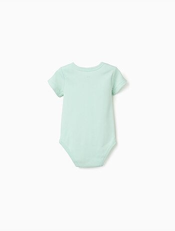 4 bodies en coton avec motif de fraise