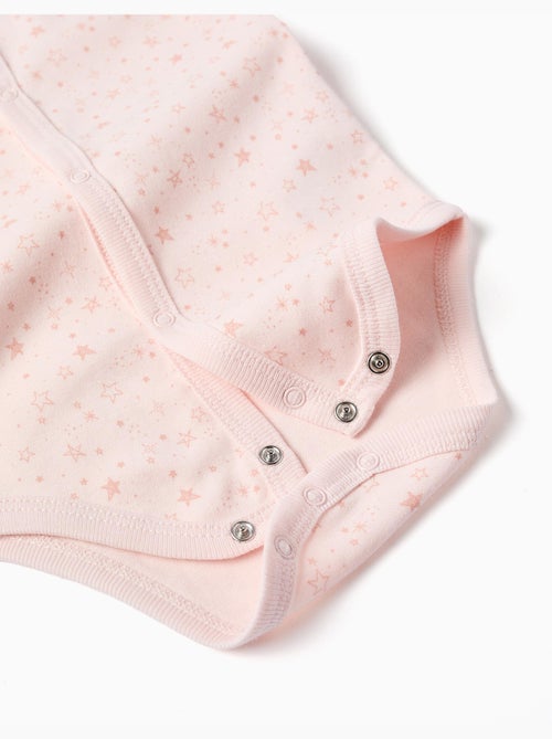 4 Bodies en coton sans manches - Kiabi