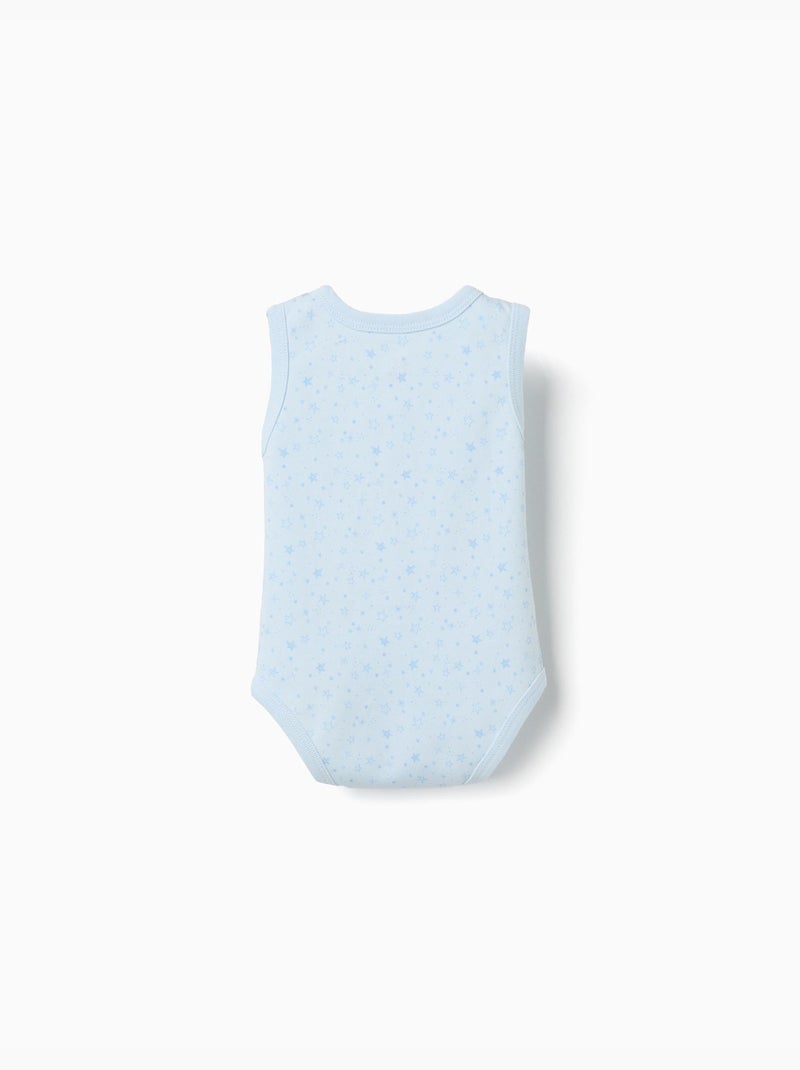 4 Bodies en coton sans manches Multicolore - Kiabi