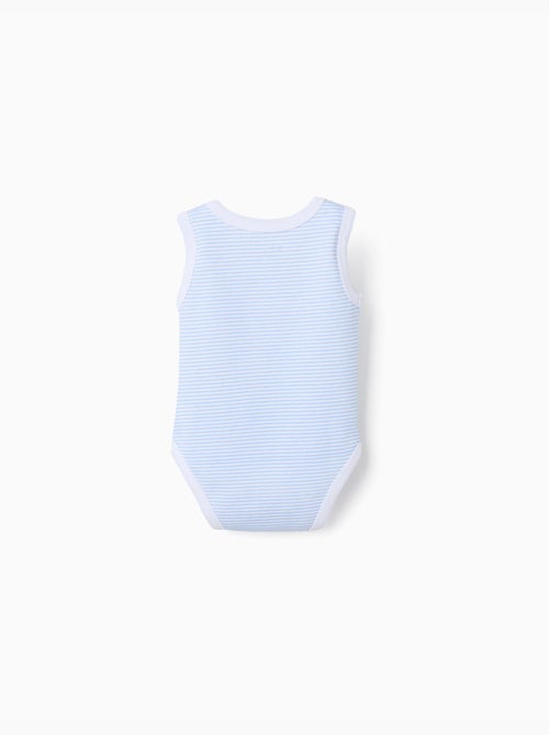 4 Bodies sans manches à imprimés - Kiabi