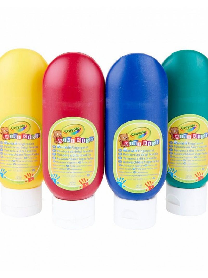 4 Bouteilles De Peinture Aux Doigts N/A - Kiabi