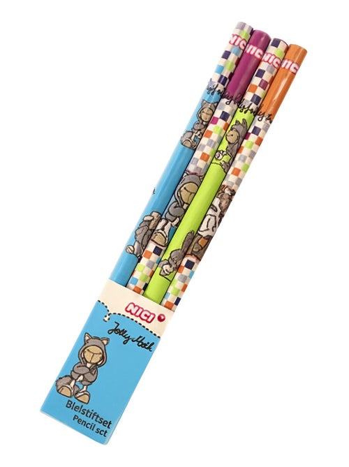 4 crayons gris Nici Mouton Jolly - Kiabi
